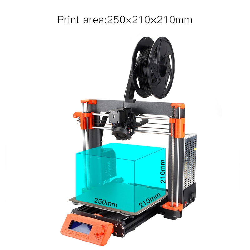 Clone Prusa i3 MK3S+ Printer Full Kit Upgrade 3D Printer Prusa i3 MK3 To MK3S 3D Printer Kit DIY MK2.5/MK3/MK3S Impresora 3D