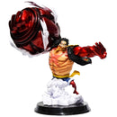 25CM One Piece Gear Fourth Luffy Figure Snake Man Luffy  PVC Monkey D Luffy Gear 4 Statue Collection Toy