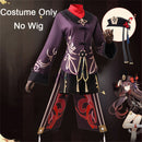 Genshin Impact Hutao Cosplay Uniform Perücke Cosplay Anime Spiel Hu Tao im chinesischen Stil Halloween-Kostüme für Frauen