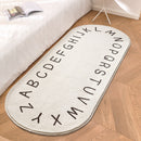 Modern Geometry Soft Long Carpet For Bedroom Bedside Non slip Tatami Floor Mat Cashmere Home Living Room Area Rugs Carpets