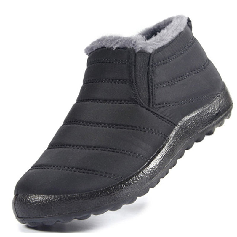 Men Boots Lightweight Winter Shoes For Men Snow Boots Waterproof Winter Footwear Plus Size 47 Slip On Unisex Ankle Winter Boots