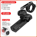 ROCKBROS 400-1000LM Bike Light Bicycle Headlight With Mount Holder IPX3 USB Rechargeable Bike Flashlight Combo Out Front Holder
