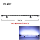 Luz de acuario RGB, lámpara de buceo con control remoto de 18-57cm, lámpara colorida de 90-260v para plantas, pecera, uso anfibio esencial