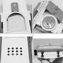 Manuelle faltbare Gemüsereibe Küchenhelfer Sicheres Gemüse Einfach zu Kartoffelchips Pommes Frites Werkzeug