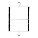Perchas para pantalones Joybos, organizador de armario, perchas para ropa de 6/8 capas, perchas para pantalones, colgador plegable para guardarropa, organizador de almacenamiento
