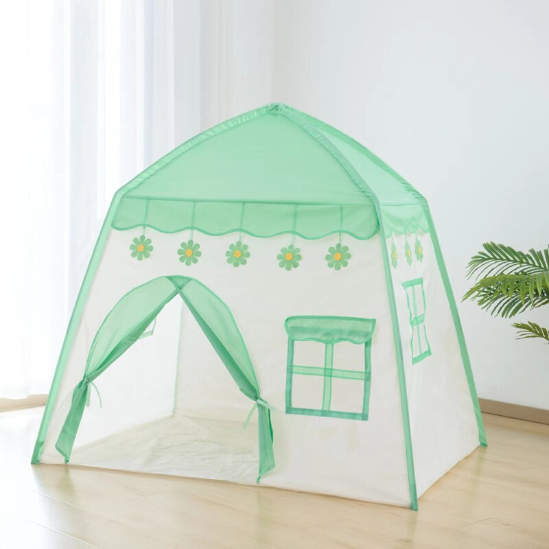 Baby Princess Game House Flowers Blossoming Boy Girl Oversized House Folding Game tent Kids Indoor Outdoor Castle Tent Gifts