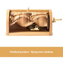 Music Box Pure Handmade Wood Pure Handmade Wood The Song Of Chasing The Waves Gift Box Packaging Modern Simple Festival Gift