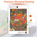 HUACAN Full Square Diamond Painting Kit Vogel Stickerei Diamant Mosaik Verkauf Halloween Strass Bild