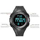 Digital Watch Men SMAEL 50M Waterproof Watches Led Clock Alarm Black Bracelet Stopwatch 1016 Sport Watch Digital Watches For Men