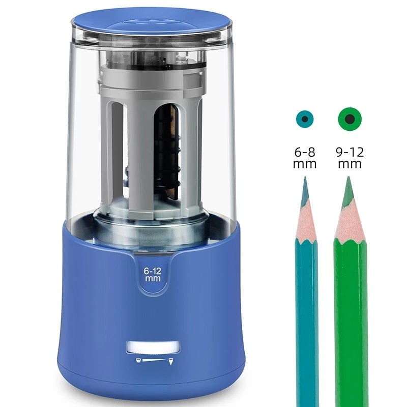 Tenwin Automatic Electric Pencil Sharpener For Colored Pencils Sharpen Mechanical Office School Supplies Stationery Free Ship