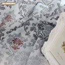 1 pc New Curtains for Windows Drapes European Modern Elegant Noble Printing Shade Curtain For Living Room Bedroom