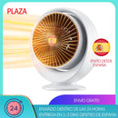 FUSIYU Mini heater, low-power electric radiator, energy saving, overheating protection and anti-roll system, Mini office and children heater, white, 800W