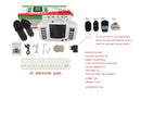 JR309A Electrical Stimulator Full Body Relax Muscle Therapy Massager,Pulse tens Acupuncture with therapy slipper+16pads+knitting
