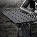 New Outdoor Folding Table Chair Camping Aluminium Alloy BBQ Picnic Table Waterproof Durable Folding Table Desk