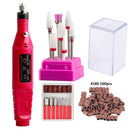 Professional Manicure Machine Electric Nail Drill Bits Accessories Kit Set Diamond Pedicure Mill Milling Cutter for Manicure