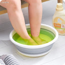 vanzlife creative collapsible portable travel travel washbasin plastic basin household basin soaking basin wash clothes