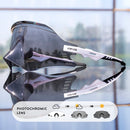Gafas de sol de Ciclismo hombre Ciclismo de carretera reemplazo fotocromático 1 lentes mujer bicicleta montaña gafas de sol gafas Oculos Ciclismo