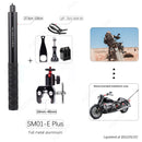 TUYU Motorcycle 3rd Person View Invisible Selfie Stick for GoPro Max Hero11 Insta360 One X3 X2 OneR Camera RAM Mount Accessories
