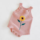 Mamelucos tejidos para bebés, monos bonitos, ropa para niñas y niños recién nacidos, Pelele sin mangas para niñas y niños, mono de punto para niños pequeños