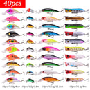 Aorace Fishing Lure Set Fishing Hard Bait Mini Minnow Floating Swing Crankbait Crazy Wobblers Artificial Bionic Crank Lures