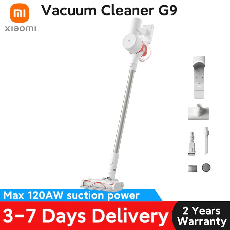 Xiaomi G9 Vacuum Cleaner Smart Home 120AW Handheld Cordless Dust Collector Mijia Floor Carpet Sweep Machine Aspiradora