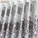 1 pc New Curtains for Windows Drapes European Modern Elegant Noble Printing Shade Curtain For Living Room Bedroom