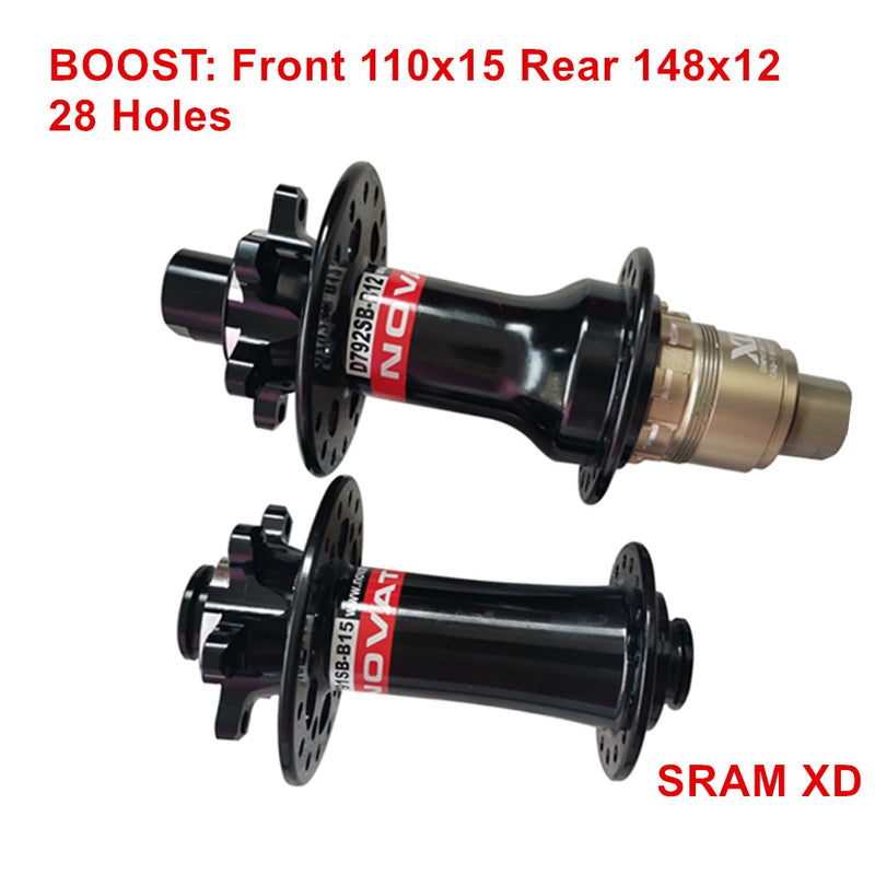 Novatec D791SB D792SB Cubo 148x12 MTB Boost Carbon Wheels Disc Brake Hubs100x15 142x12 Mountain Bike Hub