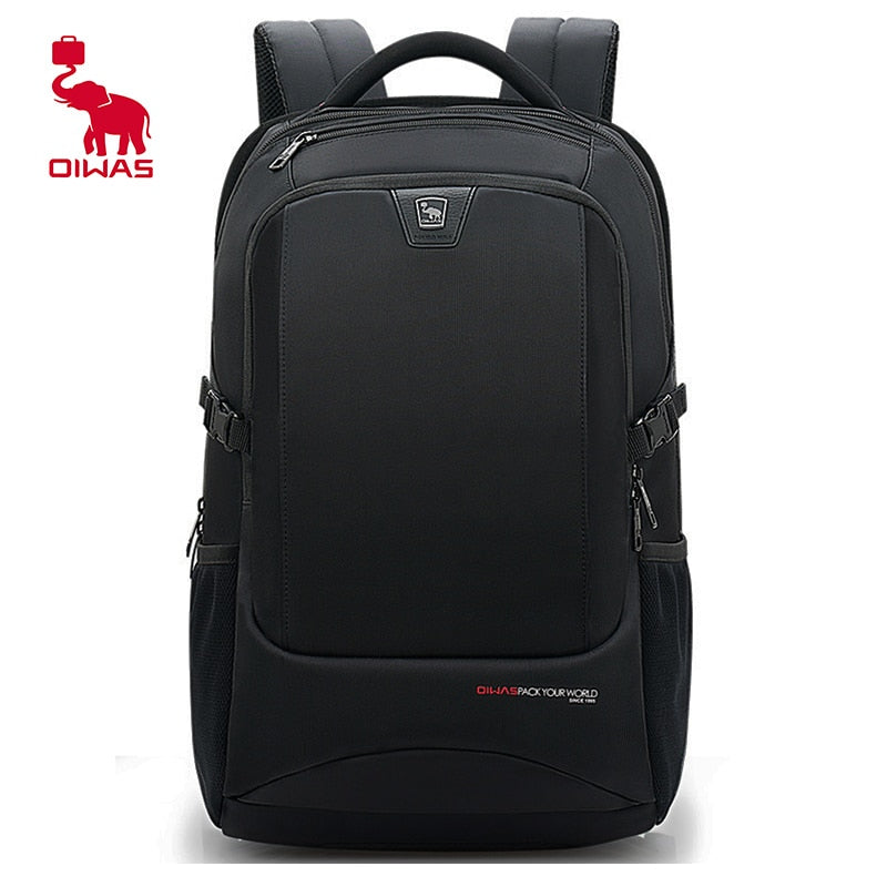 OIWAS, mochila informal para ordenador portátil de negocios, mochila para hombre, multifunción, impermeable, bolsa portátil de gran capacidad para viajar al aire libre