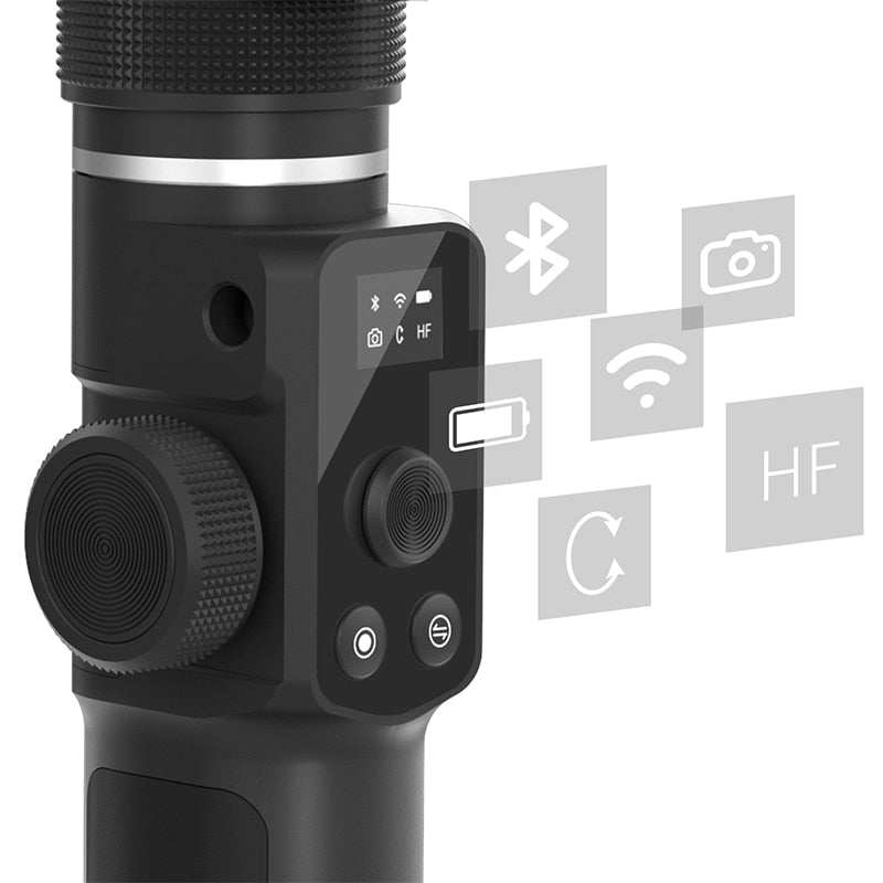 FeiyuTech G6 MAX All-in-One-Gimbal-Stabilisator 3-Achsen-Handheld-Universal-Smartphone Sony RX0 ZX-1 Spiegellose DSLR-Action-Kamera