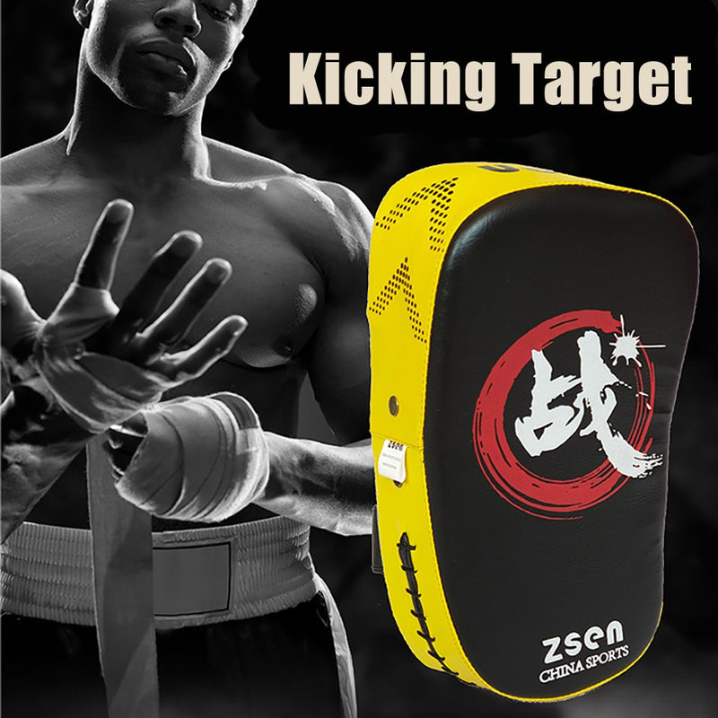 Quality Kick Boxing Pad Punching Bag Foot Target Mitt MMA Sparring Muay Thai Boxing Training Gear Punching 4 Colors