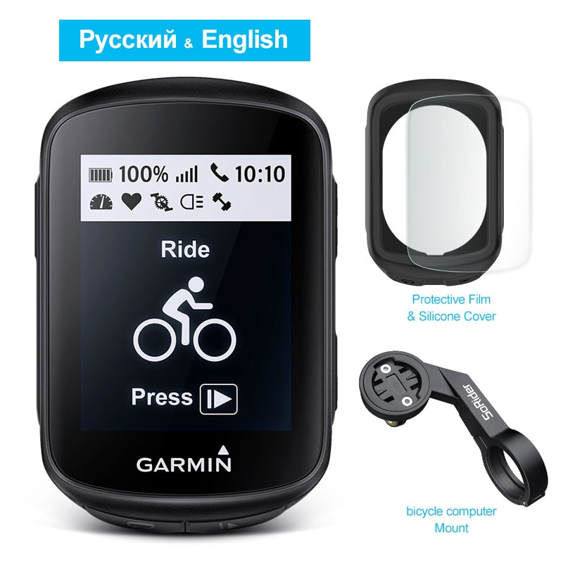 GARMIN edge130 EDGE 130 Fahrrad-GPS-Computer Drahtloser Tachometer ANT+ Fahrrad-GPS Streamline-Version Kilometerzähler Portugiesisch