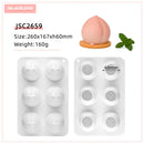 SILIKOLOVE 8 Cavity Cherry Silicone Cake Mold for Baking Pastry Form Cake Decoration Tools