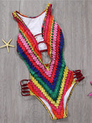 Sexy vendaje una pieza traje de baño Floral traje de baño mujer 2018 sin espalda Monokini Push Up trajes de baño de corte alto Trikini traje de baño XL