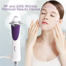 CkeyiN RF EMS Facial Oxygen Injection Machine Microcurrent Face Lifting Red Light Warm Wrinkle Removal Anti-Aging Beauty Device
