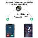 Deelife Bluetooth AUX Adapter in Car Handsfree Kit BT 5.0 Audio Receiver for Auto Phone Hands Free Carkit FM Transmitter