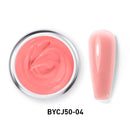 Beautilux Hard Builer Nail Art Gel Pink Clear Milky Camouflage Self Leveling UV Gel French White Gels Nail Polish 50g