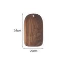 Chopping Boards Solid Wood Cutting Board Black Walnut Pizza Board Whole Wood Steak Bread Board Cutting Vegetables Fruit