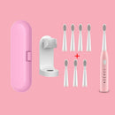 Ultrasonic Sonic Electric Toothbrush Rechargeable Tooth Brush Washable Electronic Whitening Teeth Brush Adult Timer JAVEMAY J110