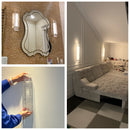 JMZM Modern Crystal Wall Lamp LED Indoor Decoration Wall Light Luxury Stair Light For Living Room Bedroom Loft Villa Aisle Lamp