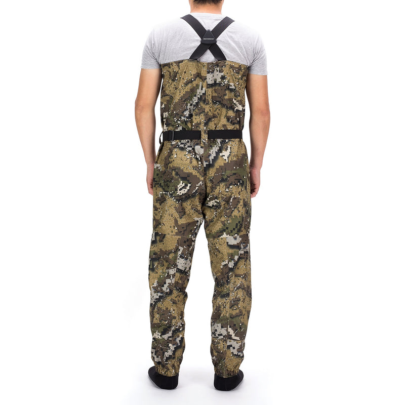 Bassdash Veil Camo Chest Stocking Foot and Boot Foot Pesca Caza Waders para hombres Transpirable y ultraligero en 13 tamaños