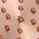 Cabezal de ducha de lluvia de baño Retro Vintage redondo de 8 pulgadas, manguera de cobre rojo antiguo, rociador de ducha superior, herramientas de cabezal único para baño