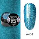 ROSALIND Gel Nail Polish Set Shiny Platinum Nails Art For Manicure Nail Gel Lak UV Colors Top Base Coat Primer Hybrid Varnishes
