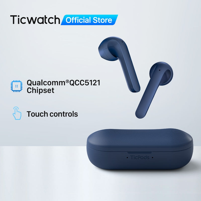 TicPods 2 Pro True Auriculares inalámbricos Bluetooth Detección en el oído Calidad de sonido superior Control táctil / de voz / gesto 4PX a prueba de agua