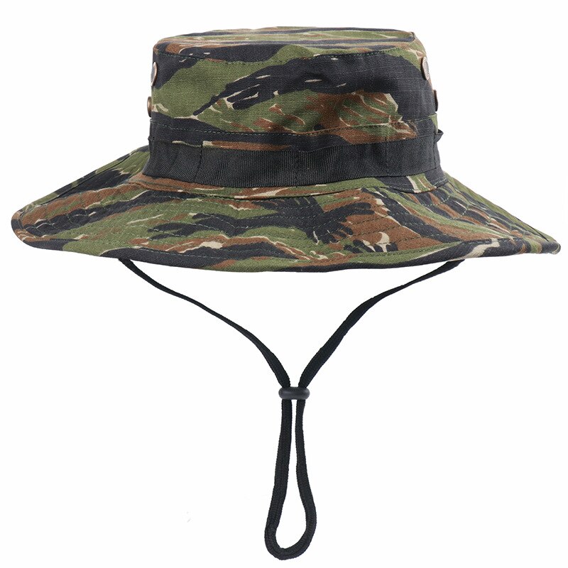 Waterproof Bucket Hat Summer Men Women Boonie Hat Outdoor UV Protection Wide Brim Panama Safari Hunting Hiking Fishing Sun Hat