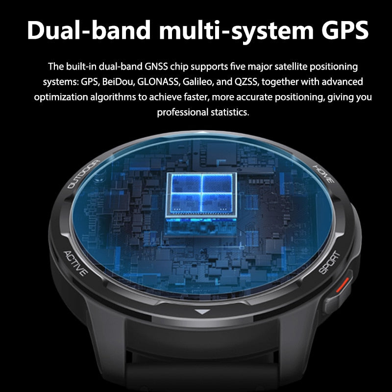 Versión global Xiaomi Mi Watch S1 Reloj inteligente activo GPS 470mAh 1.43 Pantalla AMOLED Bluetooth 5.2 Sensor de frecuencia cardíaca Oxígeno en sangre