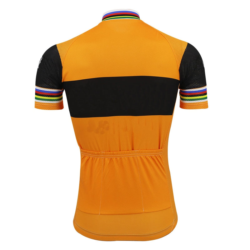 Retro Radtrikot Team Radtrikot Atmungsaktiv Kurzarm Ropa Ciclismo Outdoor Sport Klassische Radsportbekleidung