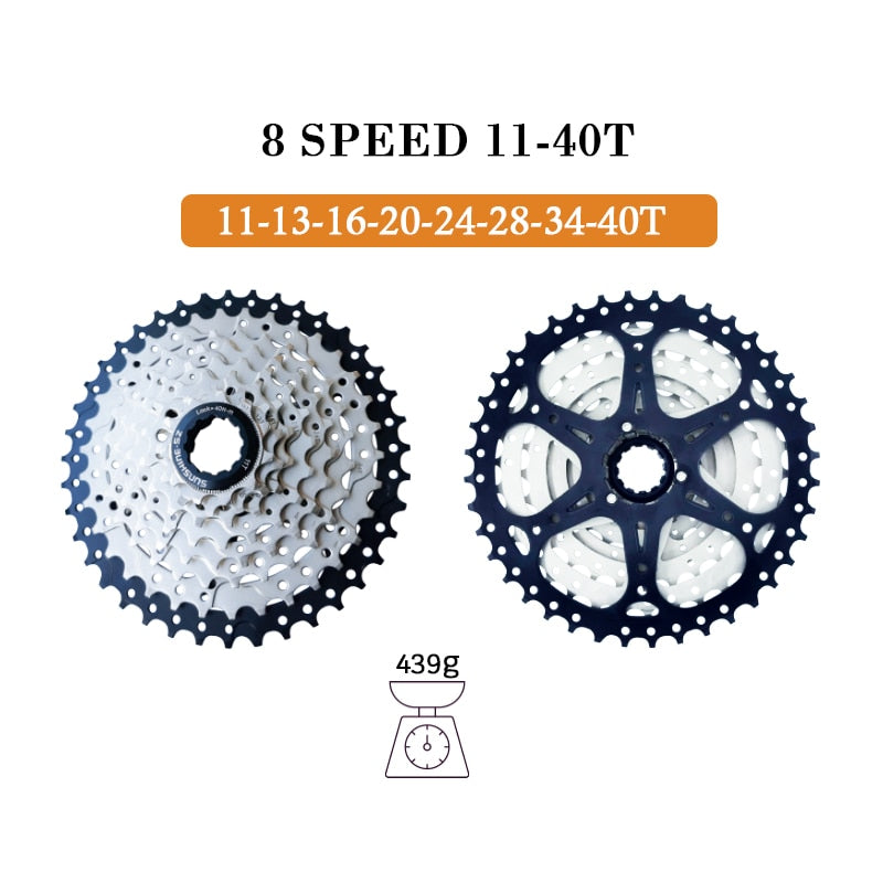 Sunshine bicicleta de montaña 8 9 10 11 12 velocidades Velocidade bicicleta Cassette MTB rueda libre piñón 36T 40T 42T 46T 50T 52T para SHIMANO