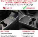 For Tesla Model 3 2022 Model Y Center Console Organizer Tray 1-3PCS Interior Accessories For Tesla Model 3 Y 2021 Storage Box