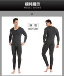 Winter men's non-marking thermal Men's Underwears suit cationic skin-friendly comfortable quick-heating Long Johns suit