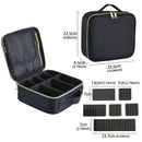 Nueva bolsa de cosméticos de gran capacidad para maquillaje de mujer, tatuajes de salón de belleza, caja de herramientas para decoración de uñas